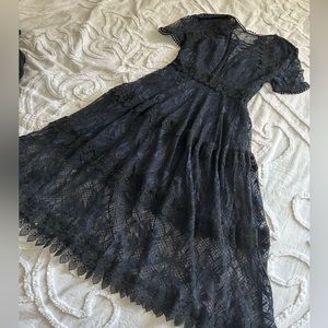 knee length dresses for ladies The Line by K Jace Dress - Black main image 1